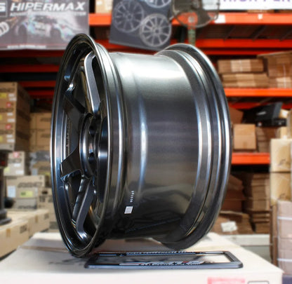 Rays TE37SL Gunmetal Wheels 19x9.5 19x10.5 22 5x114 350z 370z G35 G37 Q60