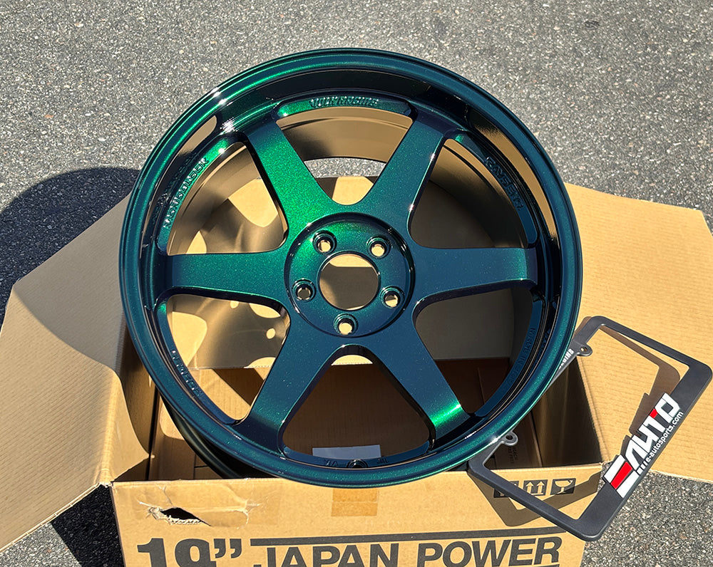 Rays TE37SL 19x9.5 19x10.5 5x112 Racing Green Wheel Rim for GR Supra A90 A91