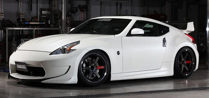 Rays Volk TE37SL Matte Black Wheels 19x9.5 +22 19x10.5 +12 5x114 370z Nissan Z