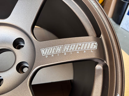 Rays TE37 Saga S-Plus 20x10 +30 20x12 +20 5x114.3, Set 4 Bronze Wheels
