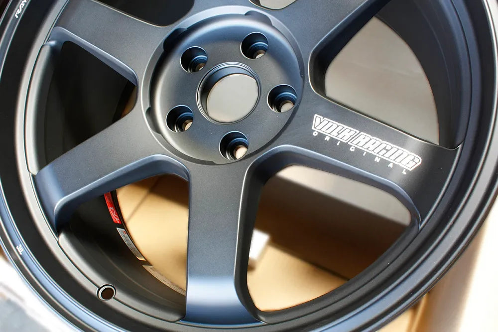 Rays TE37 Ultra M-Spec Matte Black Wheels 19x9.5 +34 5x114 *64.2 Hub* 4pc