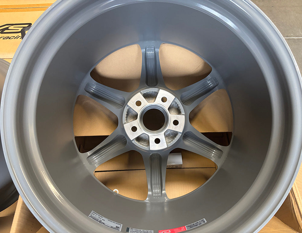 Rays TE37 Ultra M-spec Glossy Arms Gray Wheel 20x10 +30 20x12 +20 5x114.3, Set 4