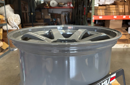 Rays TE37 Ultra M-spec Glossy Arms Gray Wheel 20x10 +30 20x12 +20 5x114.3, Set 4