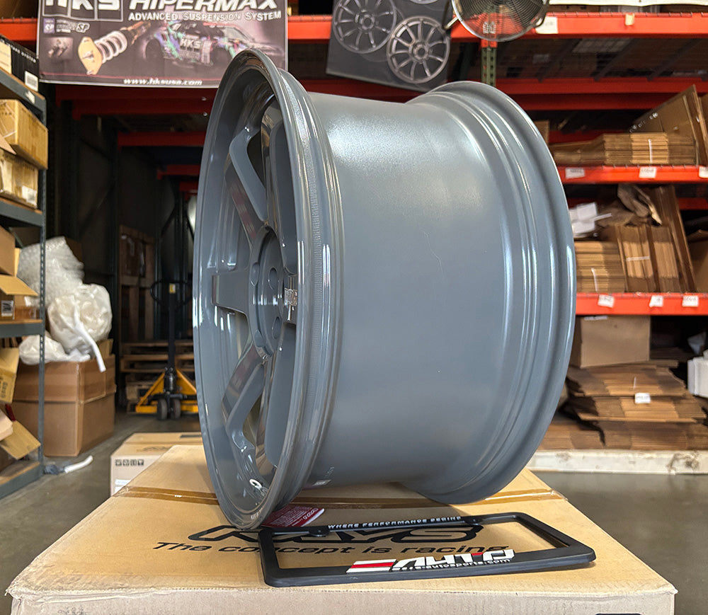 Rays TE37 Ultra M-spec Glossy Arms Gray Wheel 20x10 +30 20x12 +20 5x114.3, Set 4