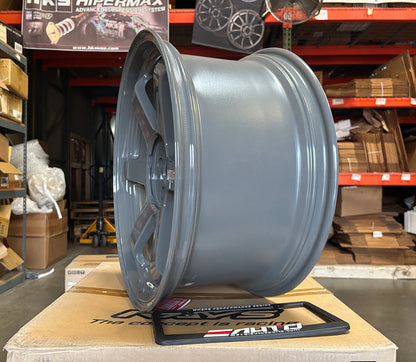 Rays TE37 Ultra M-spec Glossy Arms Gray Wheel 20x10 +30 20x12 +20 5x114.3, Set 4