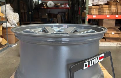 Rays TE37 Ultra M-spec Glossy Arms Gray Wheel 20x10 +30 20x12 +20 5x114.3, Set 4