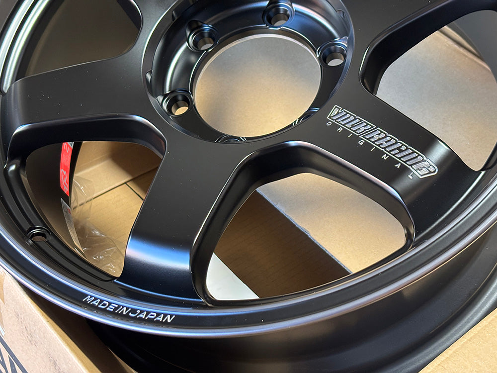 Rays TE37 Ultra Large PCD 18" 18x8 +20 6x139.7 Wheel Rim Black Shadow LTD, Set 4