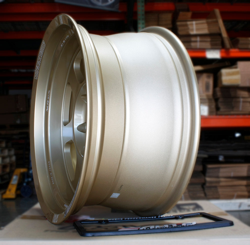 Rays Volk TE37XT M Spec Gold Wheels 17x8.5 -10 6x139.7 Set 4