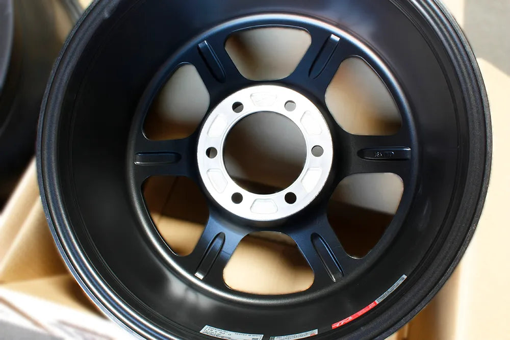 Rays TE37XT Blast Black Wheels 18x9 +0 6x139 Silverado Cheyenne Sierra