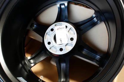 Rays TE37 Ultra Diamond Black Wheels 19x9.5 +34 5x114 Tesla Model 3 Y