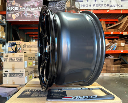 Rays TE37 Saga S-plus 18x9.5 +45 5x120 Black Wheel Rim for Integra Type S 24-27