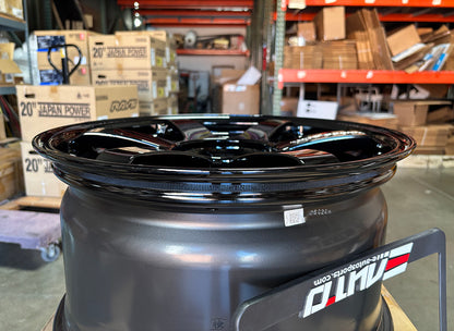 Rays TE37 Saga S-plus 18x9.5 +45 5x120 Black Wheel Rim for Integra Type S 24-27