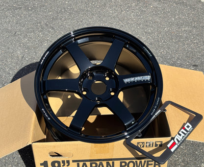 Rays TE37 Saga S-plus 18x9.5 +45 5x120 Black Wheel Rim for Integra Type S 24-27