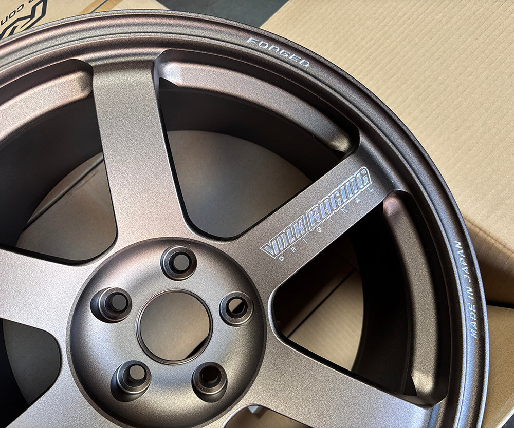 Rays TE37 Saga S-plus Bronze Wheel 18x9.5 +22 5x114 for 350z 370z 300zx G37 G35