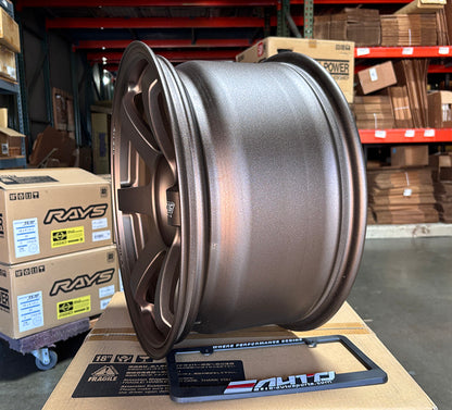 Rays TE37 Saga S-plus Bronze Wheel 18x9.5 +22 5x114 for 350z 370z 300zx G37 G35