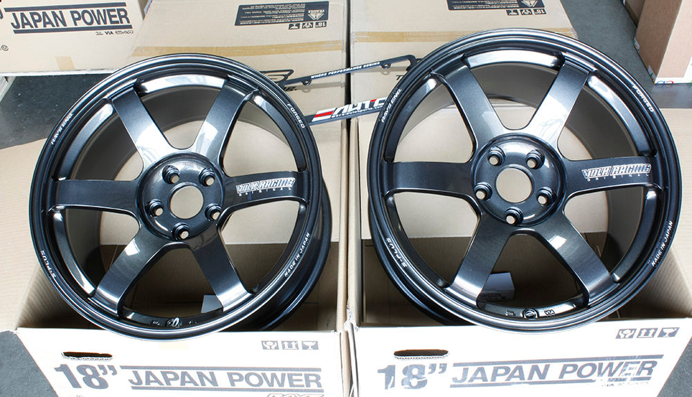 Rays TE37 Saga S-Plus 18" 18x9.5 18x10.5 5x112 Dark Gunmetal Wheel for GR Supra