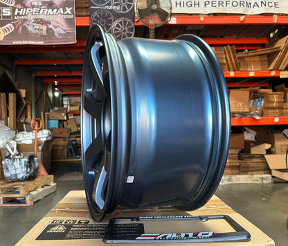 Rays TE37 Saga S-plus Matte Blue Gunmetal 19x9.5 +25 19x11 +35 5x112 Wheel Set 4