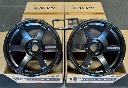 Rays TE37 Saga S-plus 18x9.5 +22 5x114 MM Wheel for Evolution Evo 7 8 9 10
