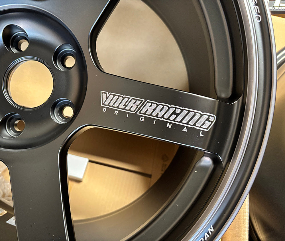 Rays TE37 Saga S-plus Black Shadow LTD Wheel 19" 19x9.5 19x10.5 +22 5x114, Set 4