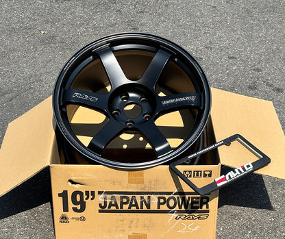 Rays TE37 Saga S-plus Black Shadow LTD Wheel 19" 19x9.5 19x10.5 +22 5x114, Set 4
