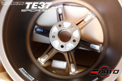 Rays TE37 Saga Bronze Wheel 18" 18x9.5 18x10.5 5x112 BMW G80 M3 G82 M4 G87 M2