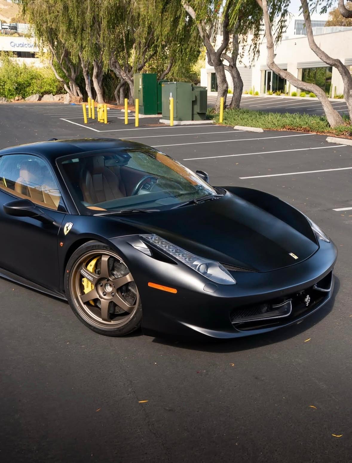 Rays TE37 Ultra B. Bronze Wheel Rim 20" 20x9 20x12 for Ferrari 458 Italia Spider