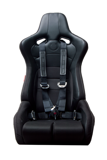 Cipher Racing Black 4 Point Camlock Racing Harness Set (Sold in Pairs)