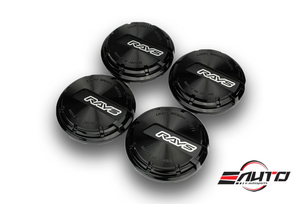 4x RAYS Gram Lights GL Center Cap Black/Black-57D 57DR 57CR 57NR 57IR 57XR 57FXZ