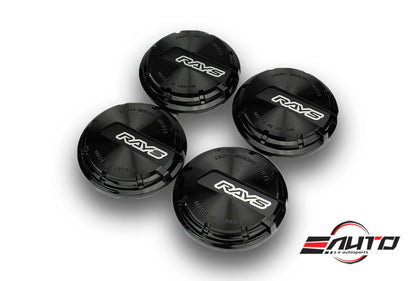 4x RAYS Gram Lights GL Center Cap Black/Black-57D 57DR 57CR 57NR 57IR 57XR 57FXZ