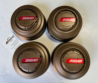4x Rays LPS Center Cap Bronze *6x139.7 57Trans-X 57CR-X 57DR-X TE37XT TE37Large
