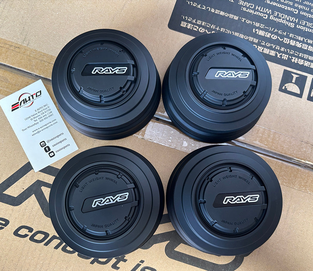 4x Rays LPS Center Cap Semi Black 6x139 57Trans-X 57CR-X 57DR-X TE37XT TE37Large