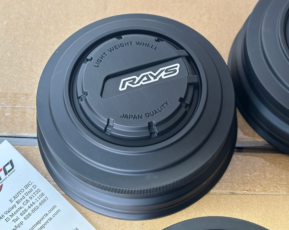 4x Rays LPS Center Cap Semi Black 6x139 57Trans-X 57CR-X 57DR-X TE37XT TE37Large