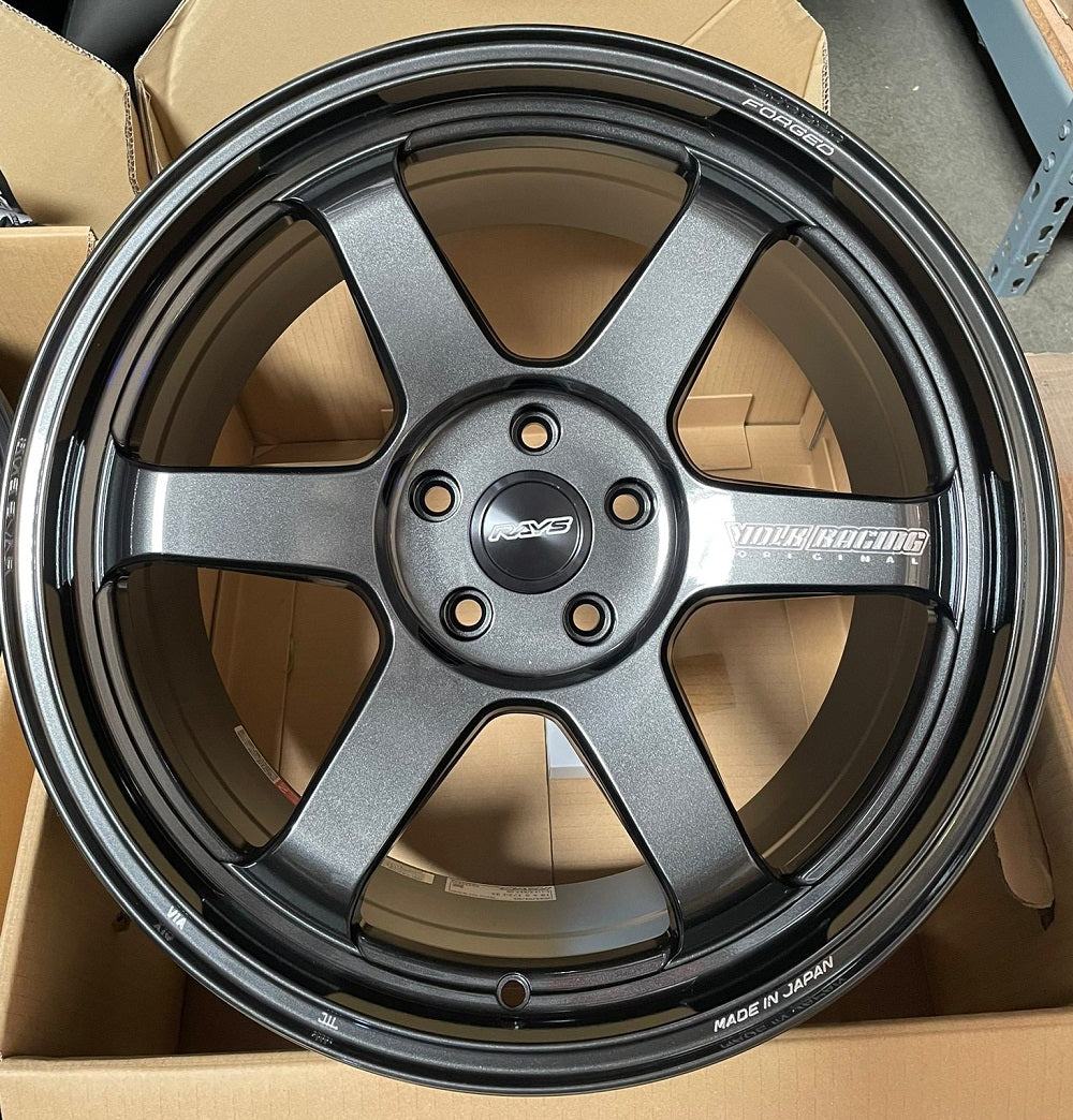 4x Rays Black/SL Time Attack Center Cap ZE40 TE37 Ultra Saga Sonic CE28N 21A 21C