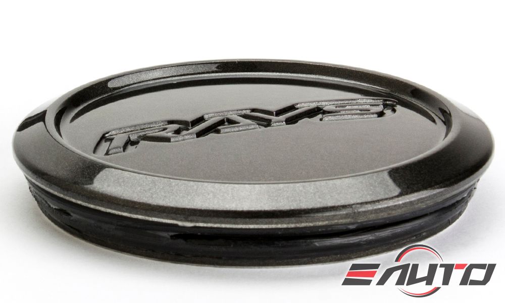 4x Rays Diamond Black / Dark Gunmetal Center Cap ZE40 TE37 Ultra Saga Sonic CE28N 21A 21C