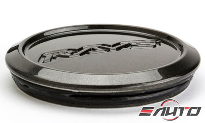 4x Rays Diamond Black / Dark Gunmetal Center Cap ZE40 TE37 Ultra Saga Sonic CE28N 21A 21C