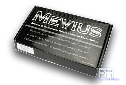 MEVIUS 20pc 75mm 14x1.25 to 14x1.5 GR Supra A90 Wheel Stud Conversion kit