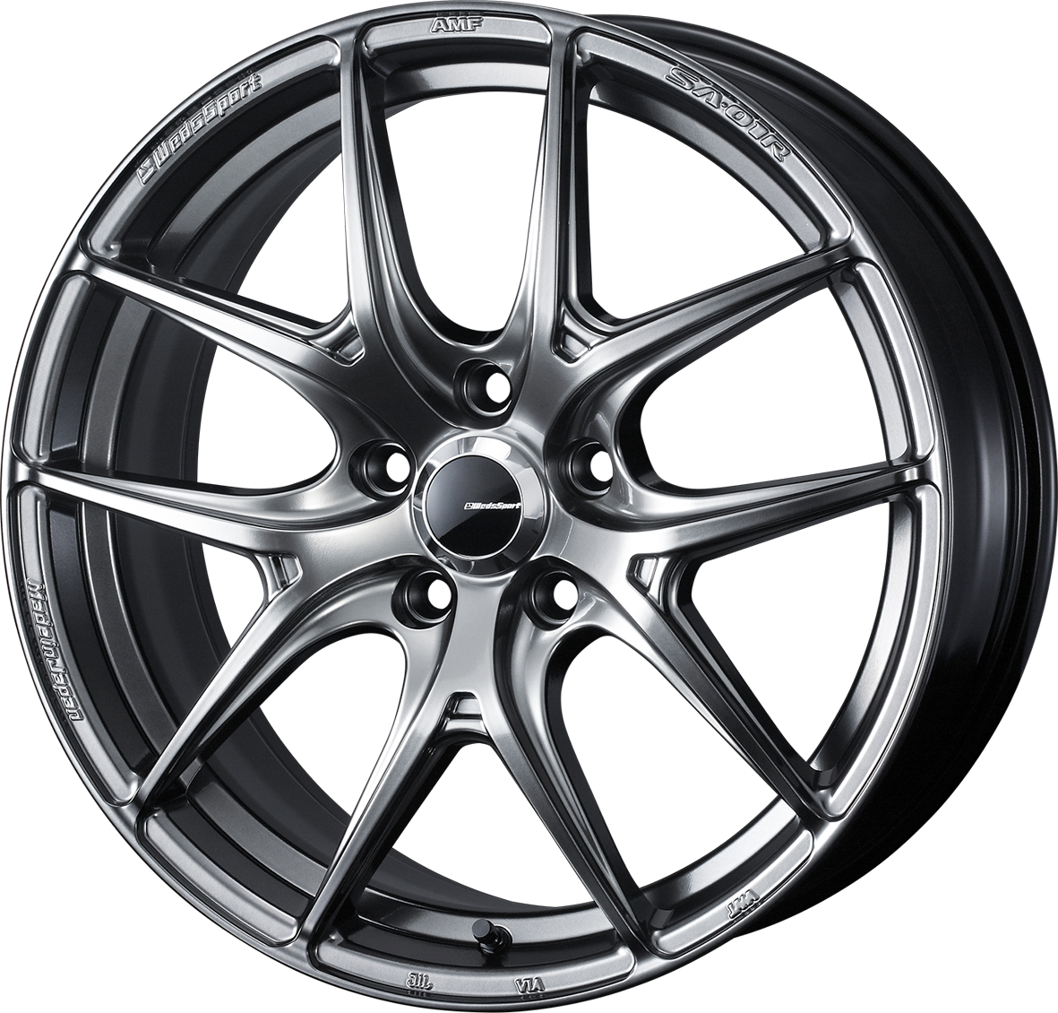 WedsSport Weds SA-01R 17x7.5 +48 5x100 PSB Wheel (Face FR)