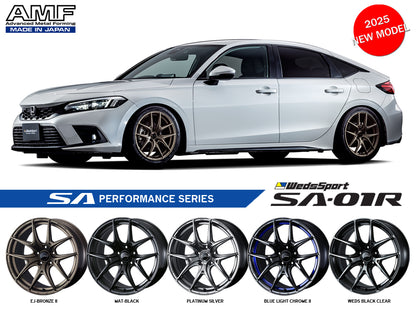 WedsSport Weds SA-01R 17x7.5 +48 5x100 WBC Wheel (Face FR)