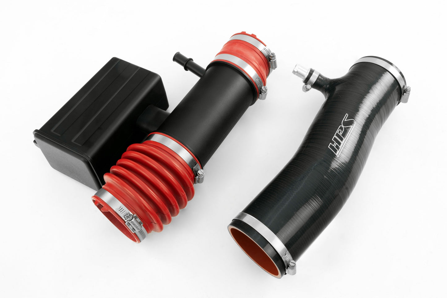 HPS Performance Air Intake Kit 2016-2022 Toyota Tacoma 3.5L V6 equipped with TRD Performance Upper Airbox-Red