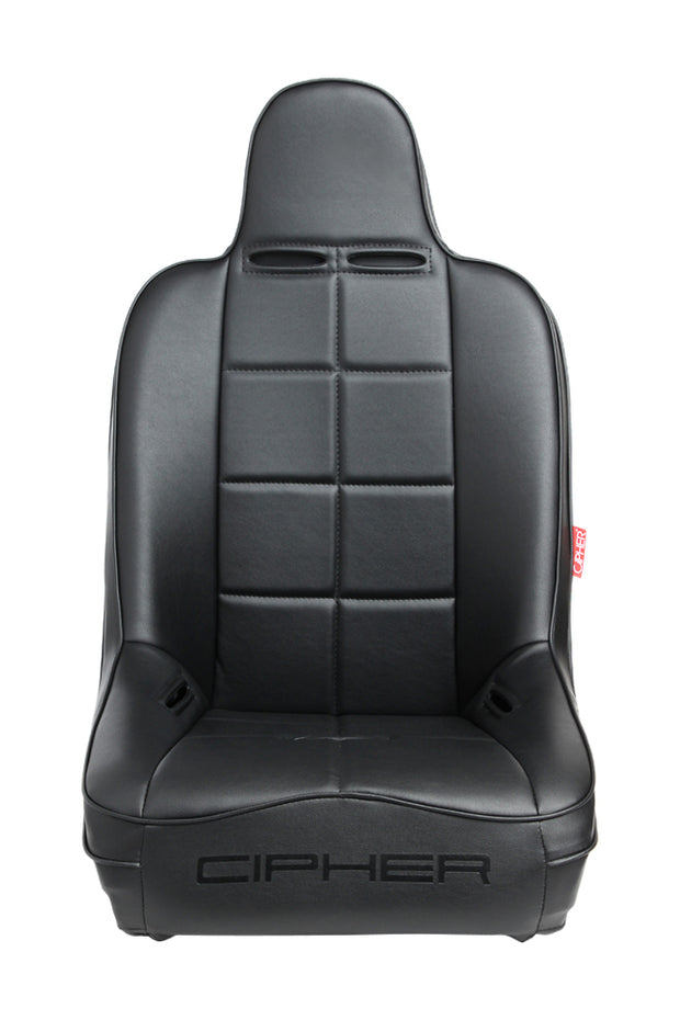 CPA3004 Black Leatherette Universal Fixed Bucket Suspension / Jeep Seats