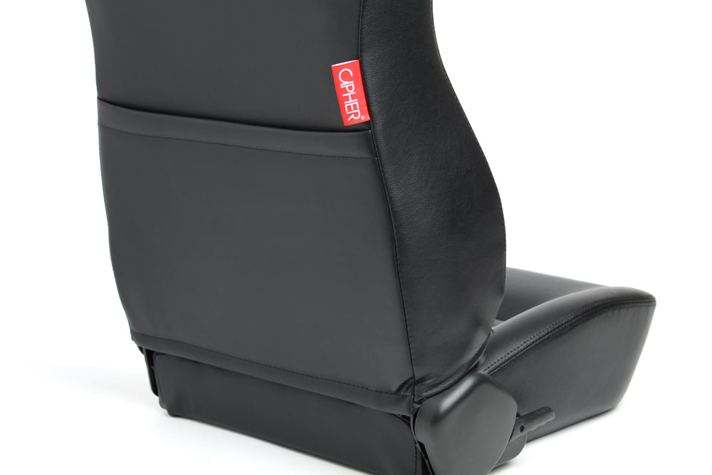 CPA3001 Black Leatherette Universal Suspension / Jeep Seats - Pair