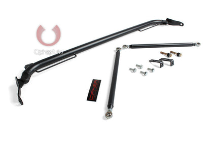 Cipher Racing Harness Bar Black Powder Coated (2012-2012 Scion FR-S, Subaru BR-Z)