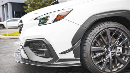 APR Performance  Subaru WRX Carbon Fiber Wind Splitter w/ Rods 2022-2023