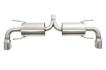 MEGAN 4" Dual Stainless Tip Axle back Exhaust for RX8 RX-8 04-08