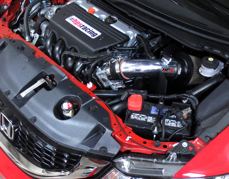 HPS Performance Air Intake Kit 2012-2015 Honda Civic Si 2.4L-Gunmetal