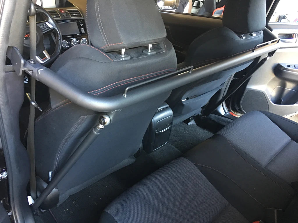 Cipher Racing Harness Bar Black Powder Coated (2015+ Subaru WRX STI) (NEW!)