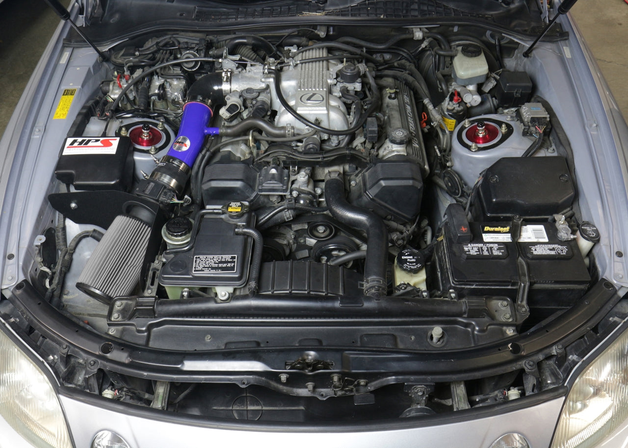 HPS Performance Air Intake Kit 1996-1997 Lexus SC400 4.0L V8-Blue