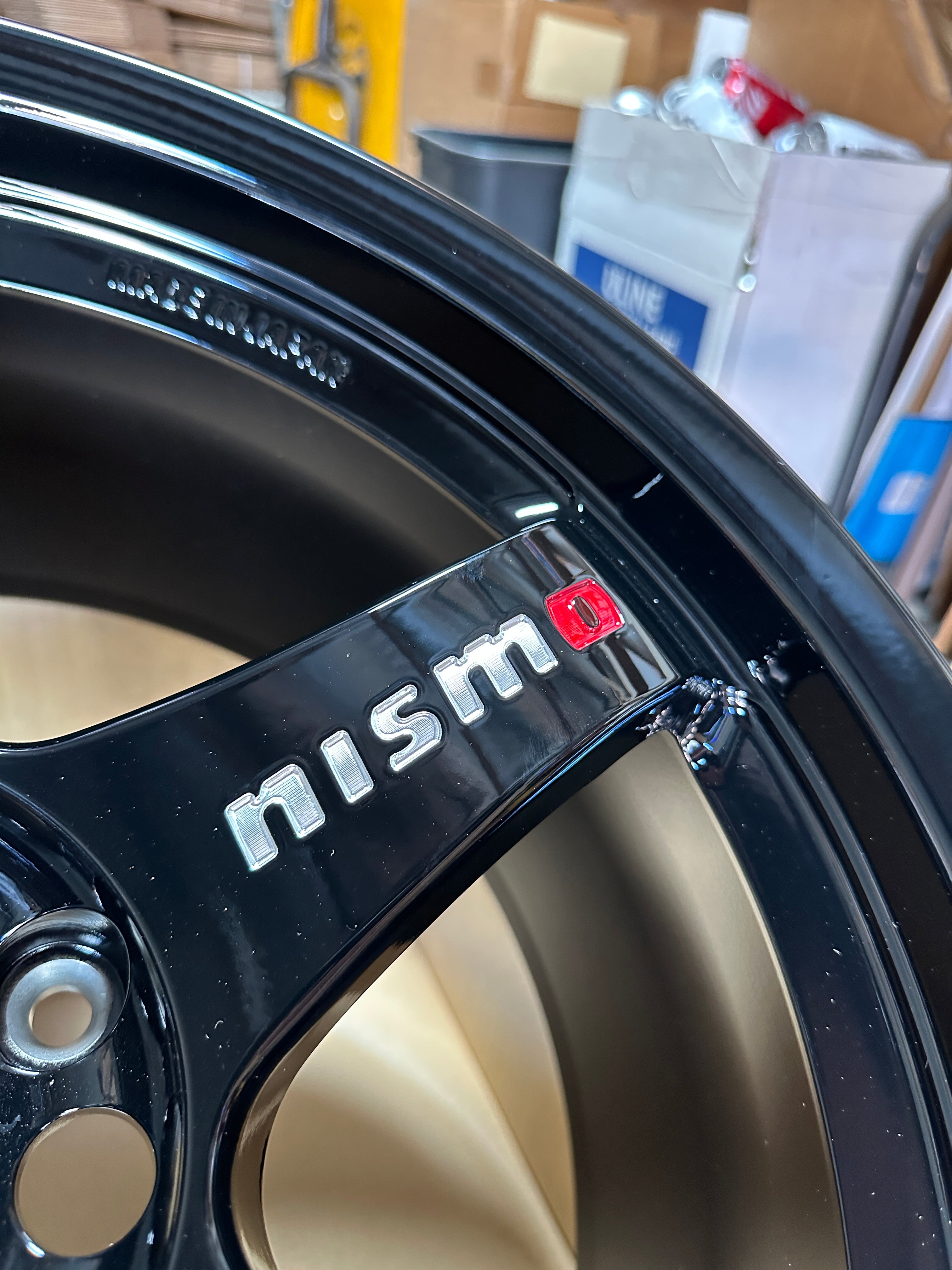 Nismo LMGT4 Omori Factory Spec Wheels Set - Skyline GTR R32 18x9 +