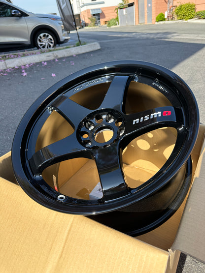 Nismo LMGT4 Omori Factory Spec Wheels - 18x9 +22 5x114 Set of 4