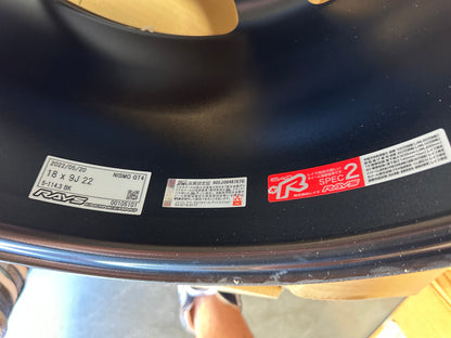 Nismo LMGT4 Omori Factory Spec Wheels - 18x9 +22 5x114 Set of 4